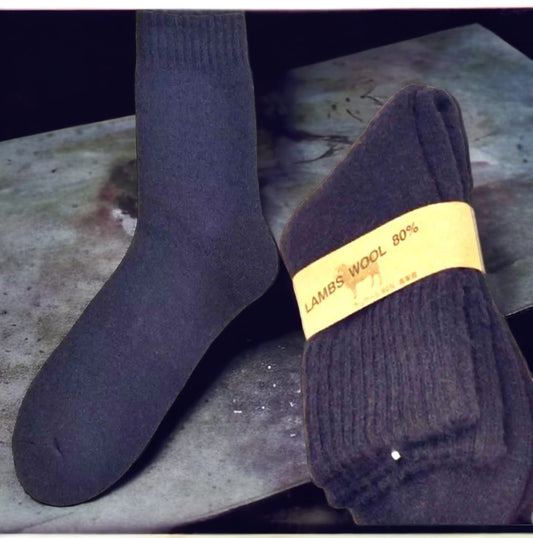 Socken 4 Paar Thermosocken aus Merinowolle – Wollsocken für Herren und Damen